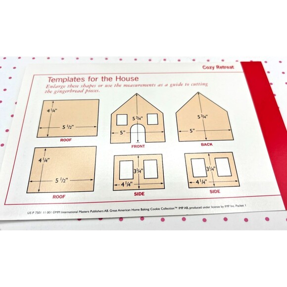 Great American Home Baking Cookie Collection Tin With Recipe Cards Templates EUC - Picture 10 of 16